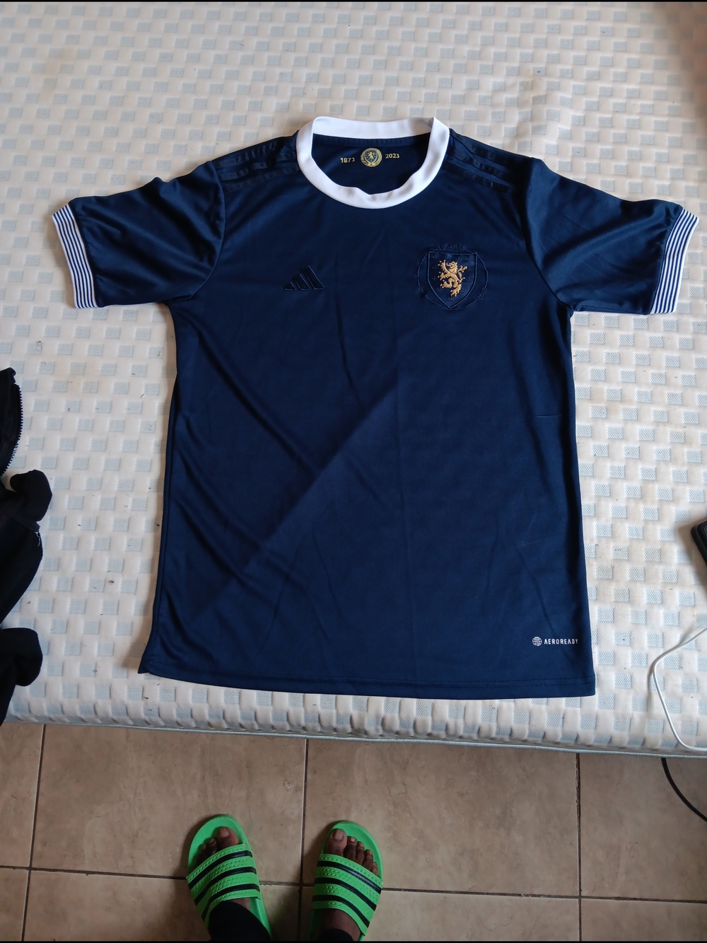 Adidas Shirt 2023 Scotland '150Th Anniverssary' Men's Size Medium